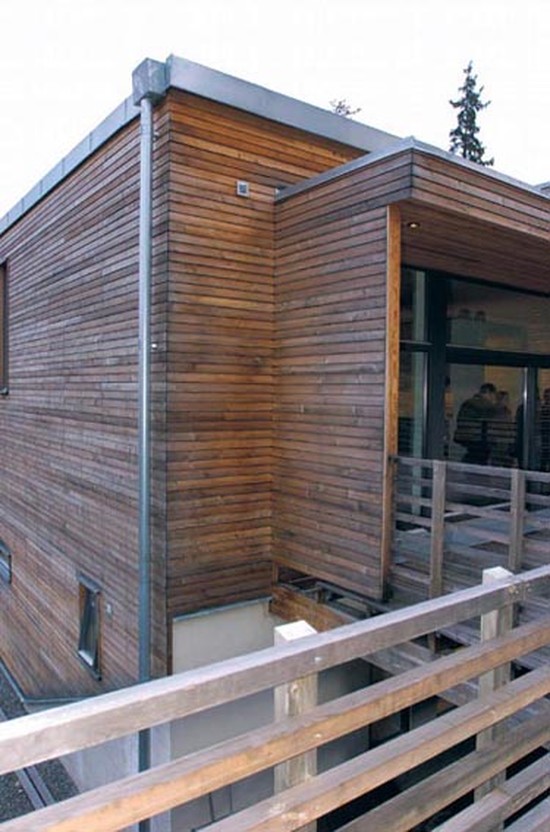 Houten gevelbekleding is hot Habitos